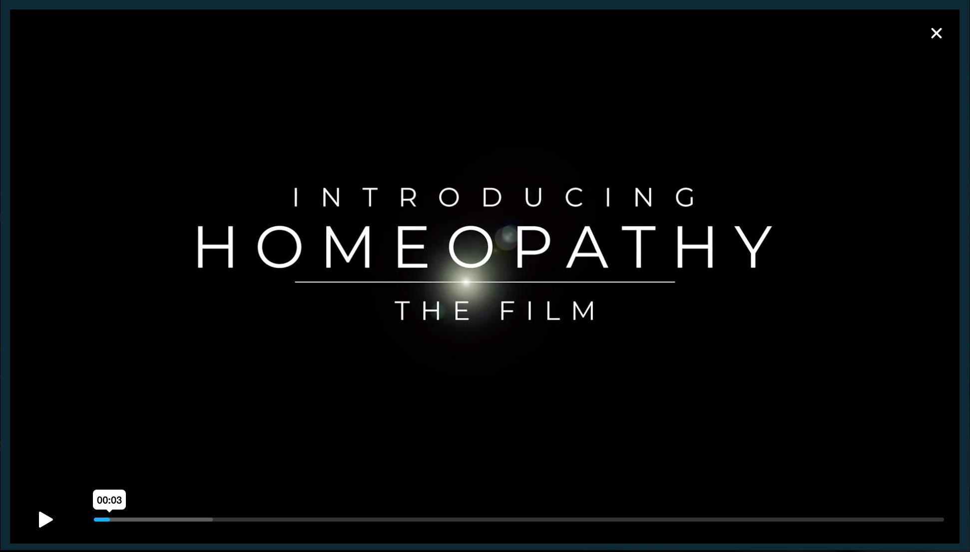 Introducing Homeopathy trailer video player image