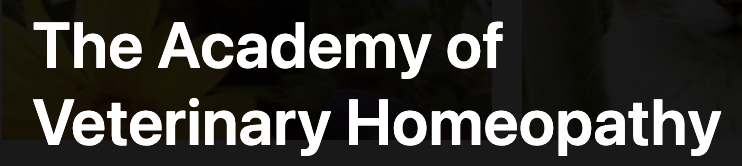 Academy of Veterinary Homeopathy logo